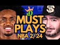 NBA DFS Tuesday DraftKings NBA MUST PLAYS NBA DFS Picks