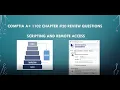 CompTIA A 1102 Chapter Review Questions Scripting Remote Access