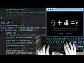 ASMR CODING - Simple Math Game No talking