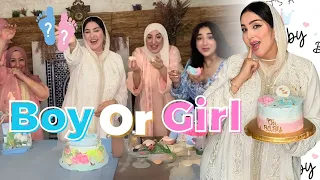 VLOG حفلة كشف الجنين ولد او بنت حمقتهم 