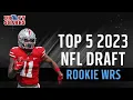 Top 5 Rookie Wide Receivers WR in the 2023 NFL Draft Class