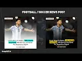 how to make Football soccer news post for social media fifa news post