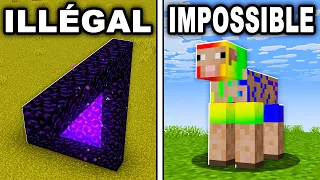 40 SECRETS que TU ne CONNAIS PAS sur Minecraft !