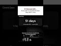 Download Lagu 51 Days Left, Those Nights When Dreams Didn’t Let Me Sleep | #shorts #success #motivation #countdown