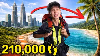 我从KLCC走路到Port Dickson (150公里)