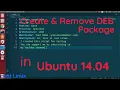 How to Create Remove Debian DEB Package in Ubuntu 14 04 - Just Linux