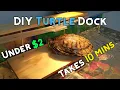 HOW TO BUILD DIY TURTLE BASKING DOCK