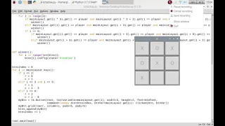 Tic Tac Toe Game in Python using tkinter - Part 3