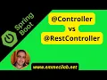 SPRING BOOT Controller vs RestController