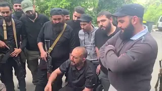 عندما يلتقي الظالم مع المظلوم   فيديو يشفي القلب و الصدر الضابط  تيسير أبو محمد  سنة الله جارية  دندنها