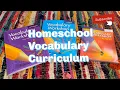 HOMESCHOOL VOCABULARY CURRICULUM SADLIER VOCABULARY WORKSHOP FLIP THROUGH