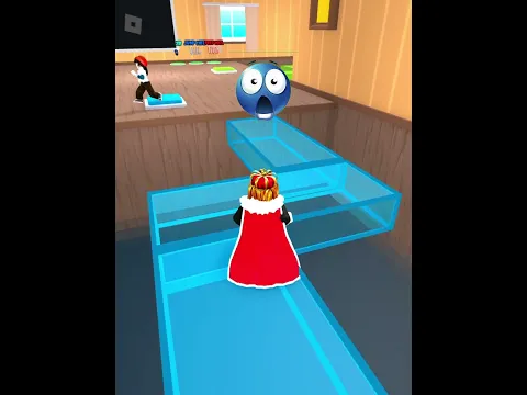 Bacon plays roblox teamwork obby #roblox#shorts