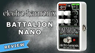 Download Electro-Harmonix Batallion Nano Review On Bass  - \ MP3