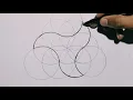Zen Geometry Study Hexagram
