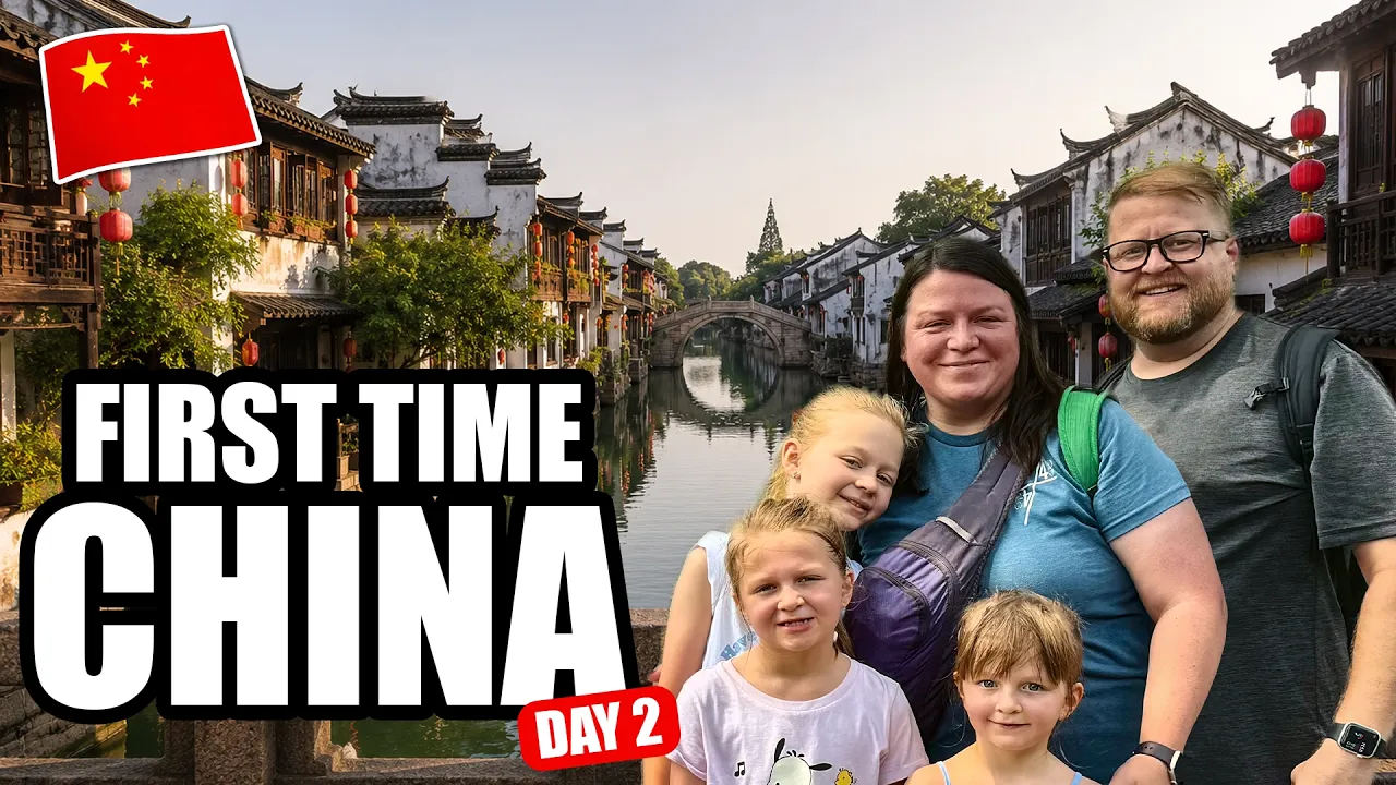Official YouTube video thumbnail for We Didn't Know China Looked Like This 🇨🇳 by Adam and Linds