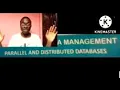 Data processing Parallel and distributed databases