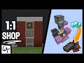 SIMPLEST Automated Redstone Shop - 1 1 Ratio