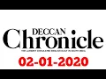 English Newspaper Today 02-01-2020 Deccan Chronicle