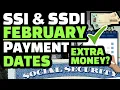 SOCIAL SECURITY BENEFITS FEBRUARY 2023 SOCIAL SECURITY SSI SSDI PAYMENT SCHEDULE EXTRA MONEY