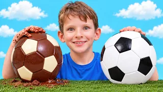 Apa visszavág a csokis kihívásban! 😄🍫 Családi móka