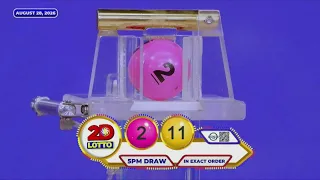 LIVE PCSO 9 00 PM Lotto Draw - August 28 2026