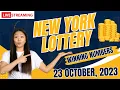 New York Evening Lottery Results - Oct 23 2023
