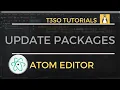 How to update all packages in Atom Editor