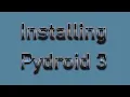 Installing Pydroid 3