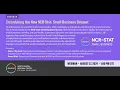 Introducing the New NCR-Stat Small Business Dataset