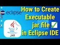 JAR File Creation in Eclipse IDE Export Java Projects