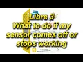 Libre 3 What to do if my sensor comes off or stops working