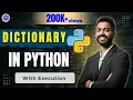 Lec-23 Dictionary in Python with Exs Why accessing from Dictionary is fast Python 4 Beginners