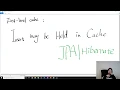 First Level Cache Issues - Insert may be Held in Cache