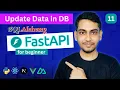 Update Data in Async Database SQLAlchemy FastAPI for beginner