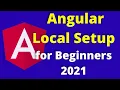 Angular Tutorial Part 1 Angular for Beginners Create ANGULAR PROJECT from Scratch