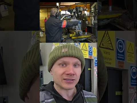 Frictionwelding two hammers together with old lathe