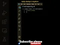 Draw a Ninja Design using python turtle programming viral
