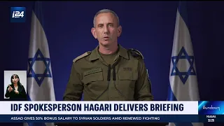IDF addresses murder of hostages by Hamas terrorists