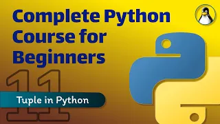 11 Tuple datatype in python