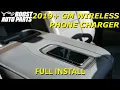 2019 Wireless Phone Charging Retrofit Install Silverado Sierra Full Center Console