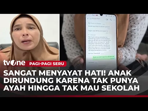 Diejek Tidak Miliki Ayah, Tangisan Ibu Siswa Korban Perundungan Pecah