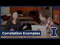 Correlation Examples - Data Science DISCOVERY