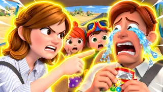 DAD ATE ALL THE SNACKS! 😭 | Are We There Yet Song Intro Effect | Gamavision Csupo StyleAI