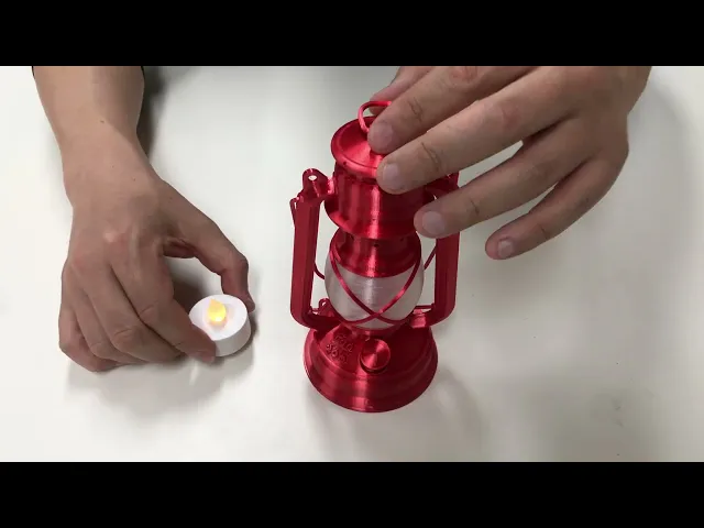 Oil lamp style LED candle light video thumbnail