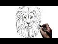 How to Draw a Lion Step by Step