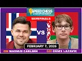 Lagu SEMIFINAL |  Magnus Carlsen vs Denis Lazavik | Speed Chess Champ 2025-26