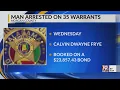 Man Arrested On 35 Warrants May 1 2025 News 19 at 4 p m