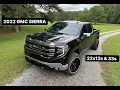 22x12s on 2022 GMC Sierra