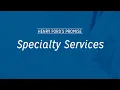The Henry Ford Safety Promise Specialty Services
