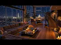 Lagu Winter Night Jazz Harmony ❄ Cozy Apartment in Washington, DC with Soft Jazz Saxophone Music to Relax